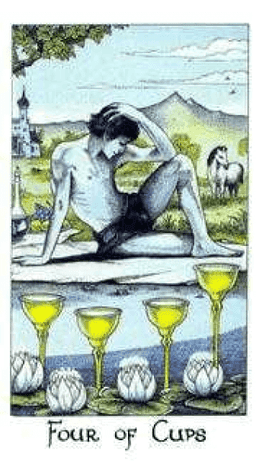 Four of Cups